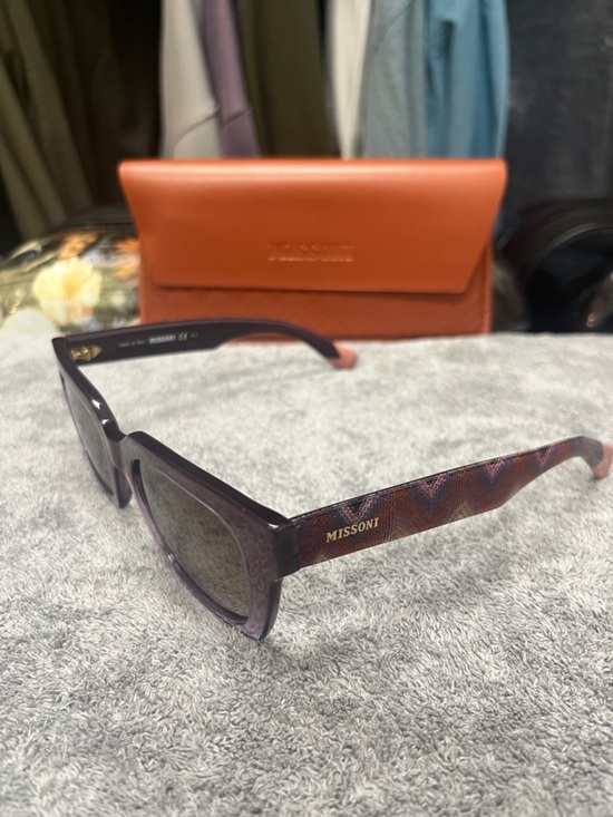 Missoni Purple Square Sunglasses with Gradient Lenses main image 5